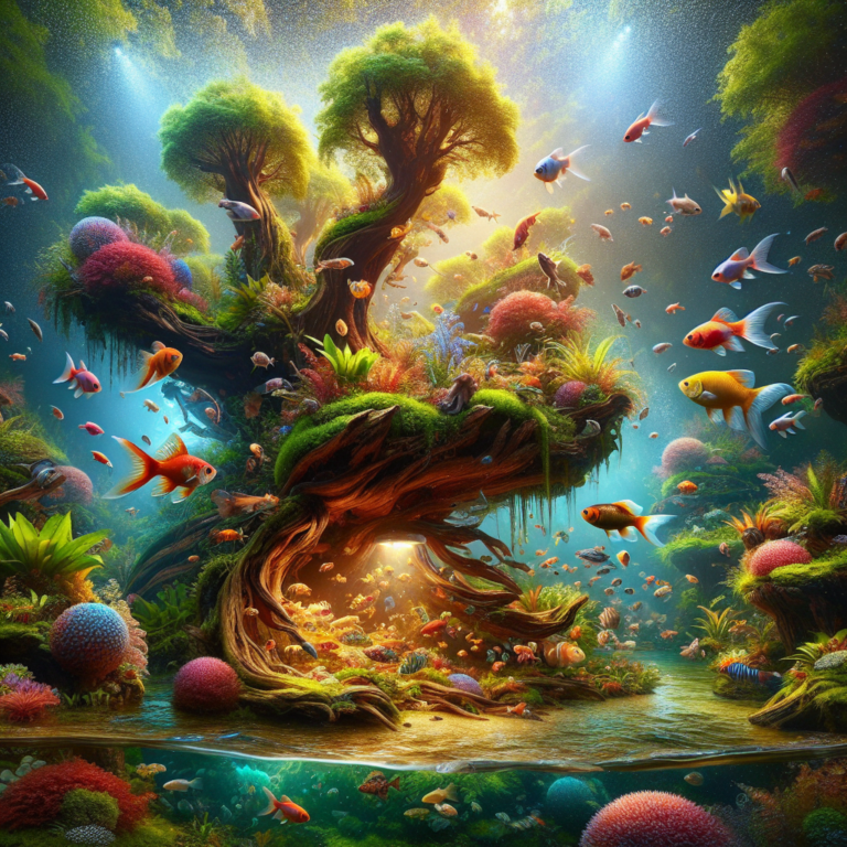 De Magische Wereld van Zoetwatervissen en Aquascape